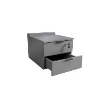 Gaveteiro De Mesa Kappesberg 2 Gavetas Com Chave Office Platinum 36cm - 3