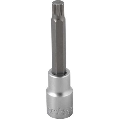 Soquete Multidentado Encaixe 1-2'' 10mm Longo Crv Vonder