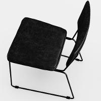 Kit 8 Cadeiras Estofada Sala De Jantar Couríssimo Preto - 2