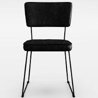 Kit 8 Cadeiras Estofada Sala De Jantar Couríssimo Preto - 5