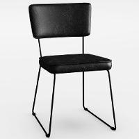 Kit 8 Cadeiras Estofada Sala De Jantar Couríssimo Preto - 6