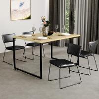 Kit 8 Cadeiras Estofada Sala De Jantar Couríssimo Preto - 10