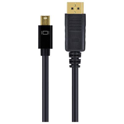 Cabo Displayport X Mini Displayport Ultra Hd 60hz 2 Metros Dpmdp13-2