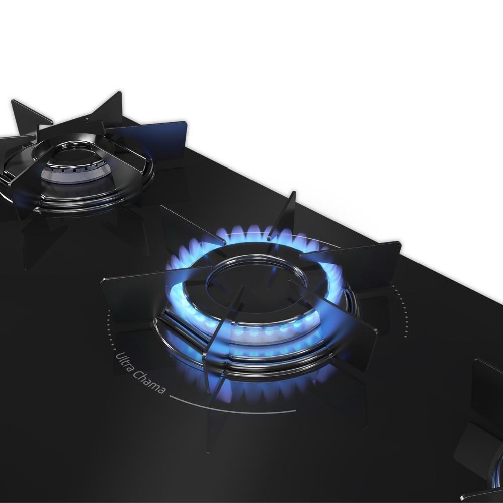 Cooktop Mueller 5 Bocas Queimador Ultra Chama Mcg115bb Bivolt - 9
