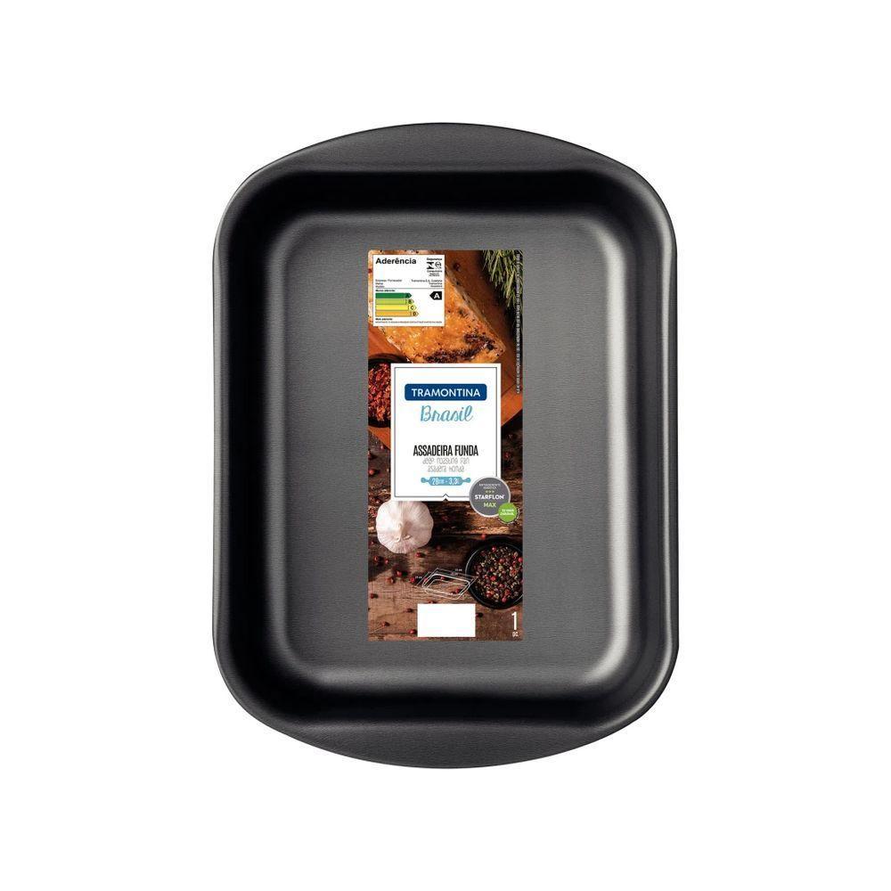 Tramontina Assadeira Alum Brasil Grafite Funda 3.3l 20051028 - 2