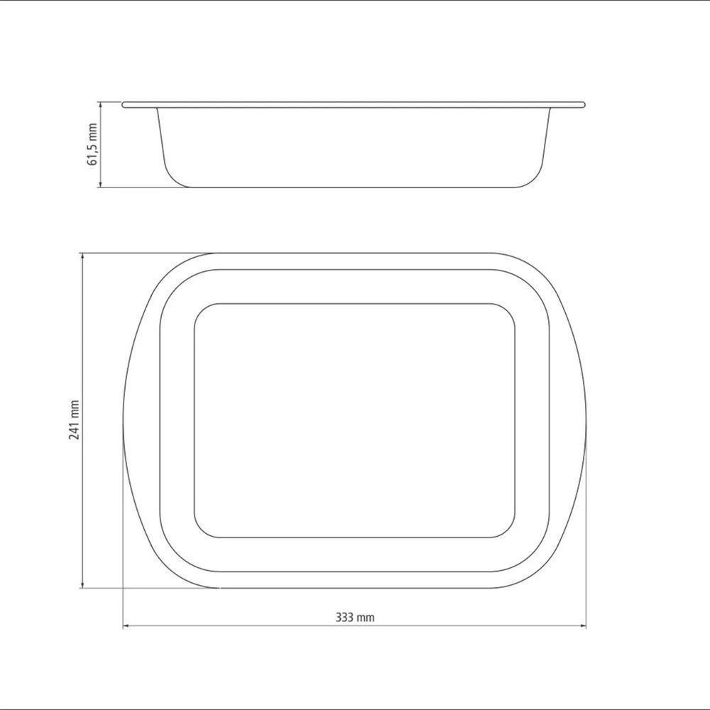 Tramontina Assadeira Alum Brasil Grafite Funda 3.3l 20051028 - 6