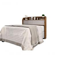 Cabeceira Flex Box Casal 1,38 Framar Elisa Malbec Off White - 2