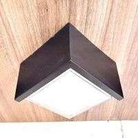 Hevvy Arandela Led 12w 4200k Quad Preta O-2460-12pt42k - 2