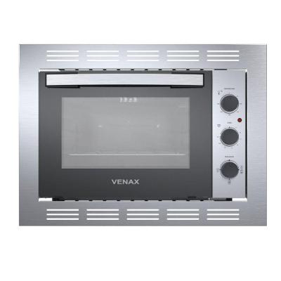 Forno de Embutir Elétrico Venax Grand Gourmet 45L com Grill Inox Preto 220V