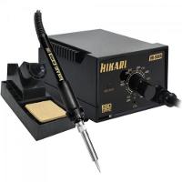 Estação De Solda Analógica Hikari Hk936a 60w 220v Preta - 1