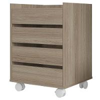 Gaveteiro Organizador Para Escritório 4 Gavetas Caemmun - 1