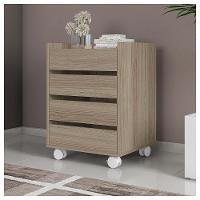 Gaveteiro Organizador Para Escritório 4 Gavetas Caemmun - 6