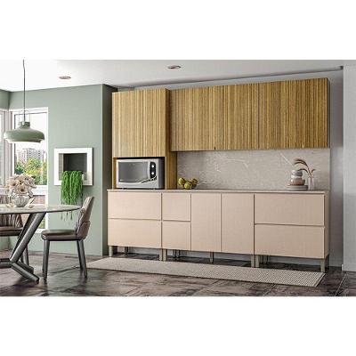 Cozinha Modulada Ambiente Art 7 Peças Freijó Vanilla Riscatto - Kits Paraná