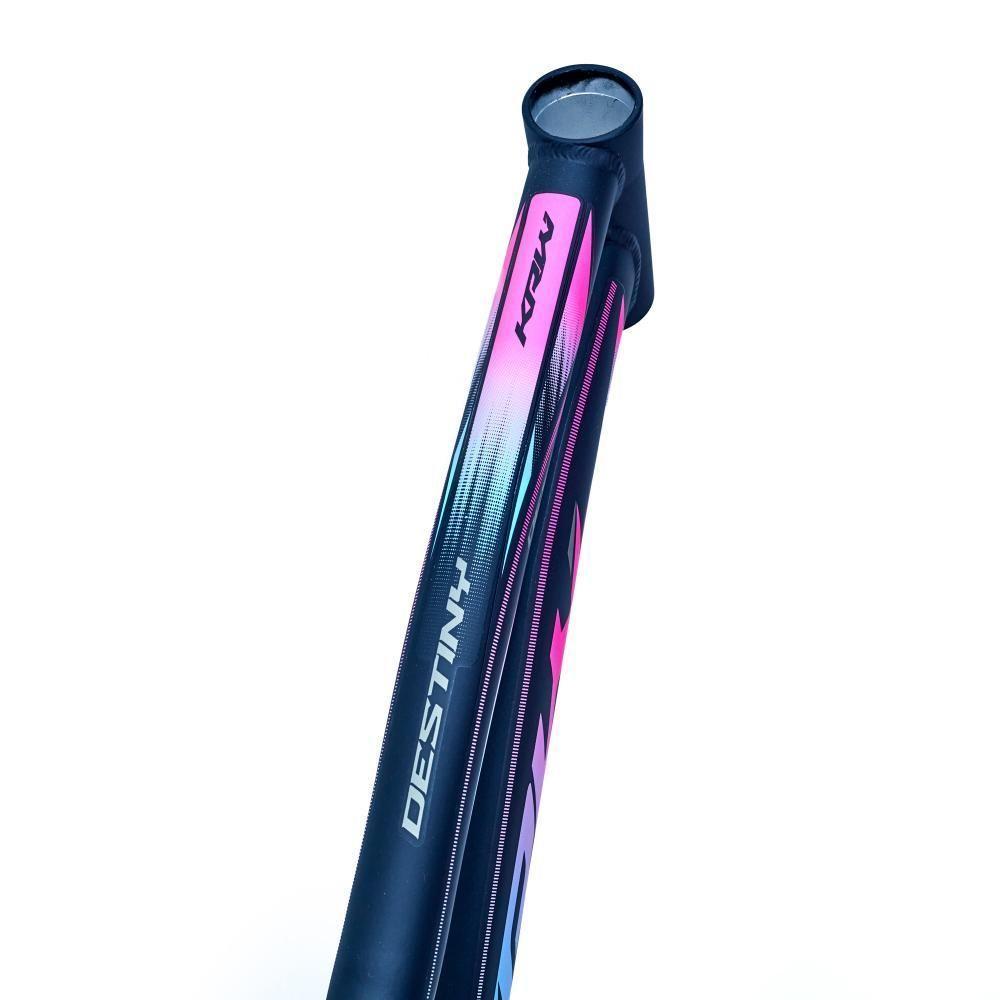 Bicicleta Aro 29 Krw Alumínio 24 Vel Freio Hidráulico Suspensão Dianteira S2 15.5 Preto-Rosa E Azul - 2