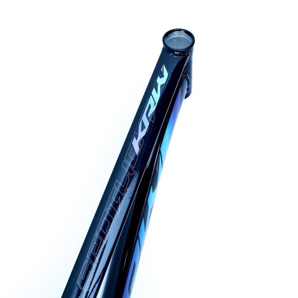 Bicicleta Aro 29 Krw Alumínio 27 Vel Freio Hidráulico Suspensão Com Trava S9 19 Preto-Azul E Roxo - 4