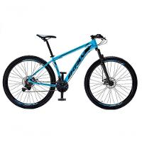 Bicicleta Aro 29 Krw Alumínio 24 Vel Freio A Disco Suspensão Dianteira S1 15.5 Azul-Preto - 1