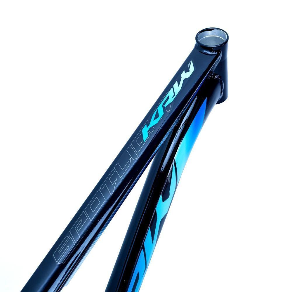 Bicicleta Aro 29 Krw Alumínio 24 Vel Freio A Disco Suspensão Dianteira S1 15.5 Preto-Azul - 2