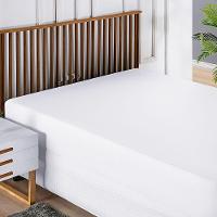 Protetor De Colchão Impermeável Microblock Queen 01 Peça - Branco. - 1