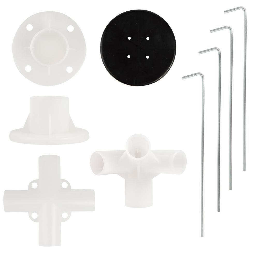 Tenda Praia Gazebo 3x3m Rafia Com Bolsa De Transporte Mor Azul - 4