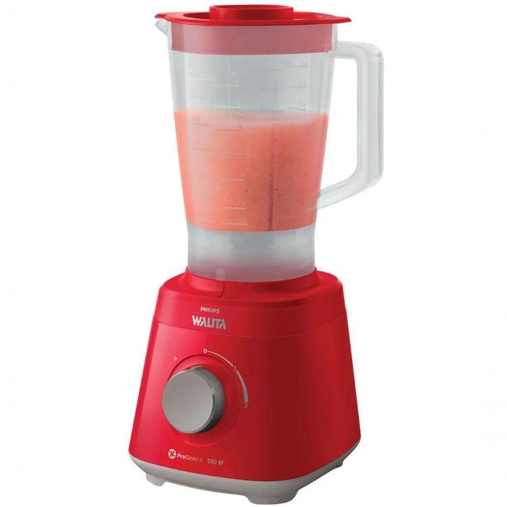 Liquidificador Walita Problend4 550W Pp 2V Ri2110 - Ri2110-41 Vermelho 110 Volts - 2