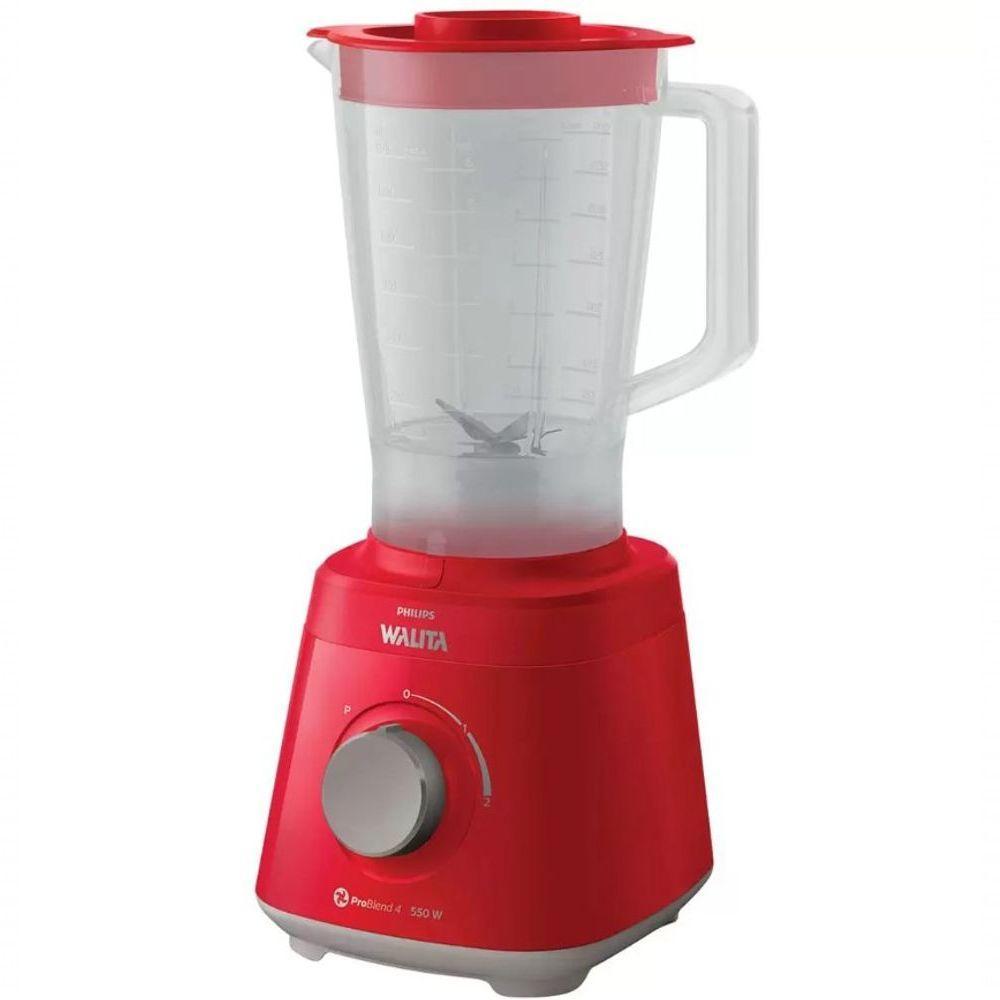 Liquidificador Walita Problend4 550W Pp 2V Ri2110 - Ri2110-41 Vermelho 110 Volts - 4