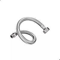 Engate Flexivel Inox Traçado 60 Cm Niple Solto - Brazhu - 1