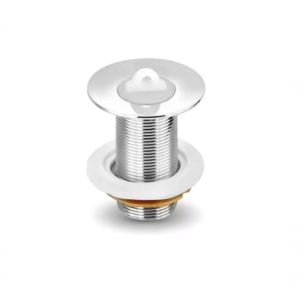 Válvula Lavatório 7-8 Abs Cromada - Brazhu - 1