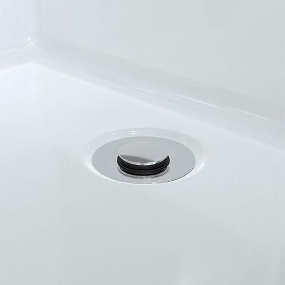 Válvula Lavatório Click Tampa Interna 7-8 Cromado - Brazhu - 2