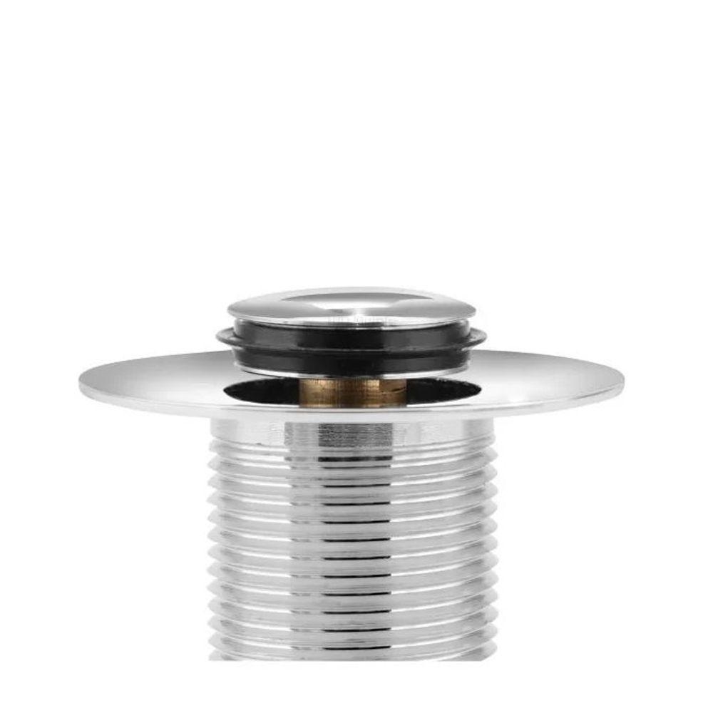 Válvula Lavatório Click Tampa Interna 7-8 Cromado - Brazhu - 6