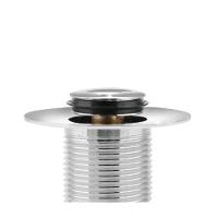 Válvula Lavatório Click Tampa Interna 7-8 Cromado - Brazhu - 6