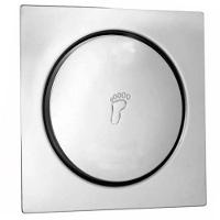 Ralo Cick Quadrado 10x10cm Inox - Brazhu - 2