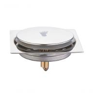 Ralo Cick Quadrado 10x10cm Inox - Brazhu - 5