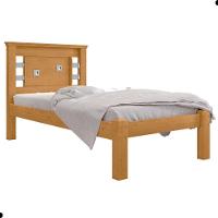 Cama Solteiro Flex Lages Com Colchão Naturalle Off White