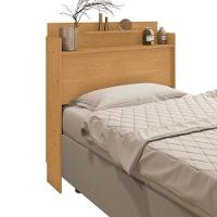 Cabeceira Com 2 Prateleiras De Solteiro Delta Naturalle - 2