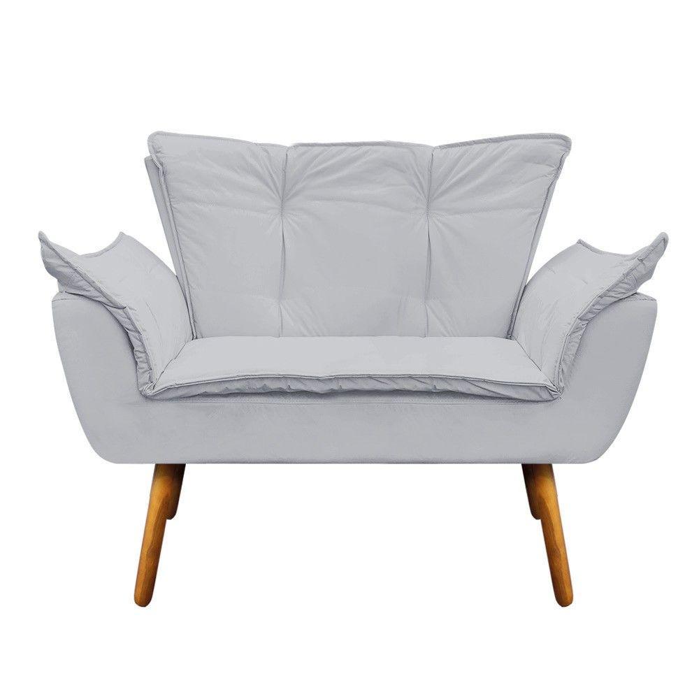 Kit 01 Namoradeira Opala 01 Poltrona Opala e 01 Puff Opala - 3