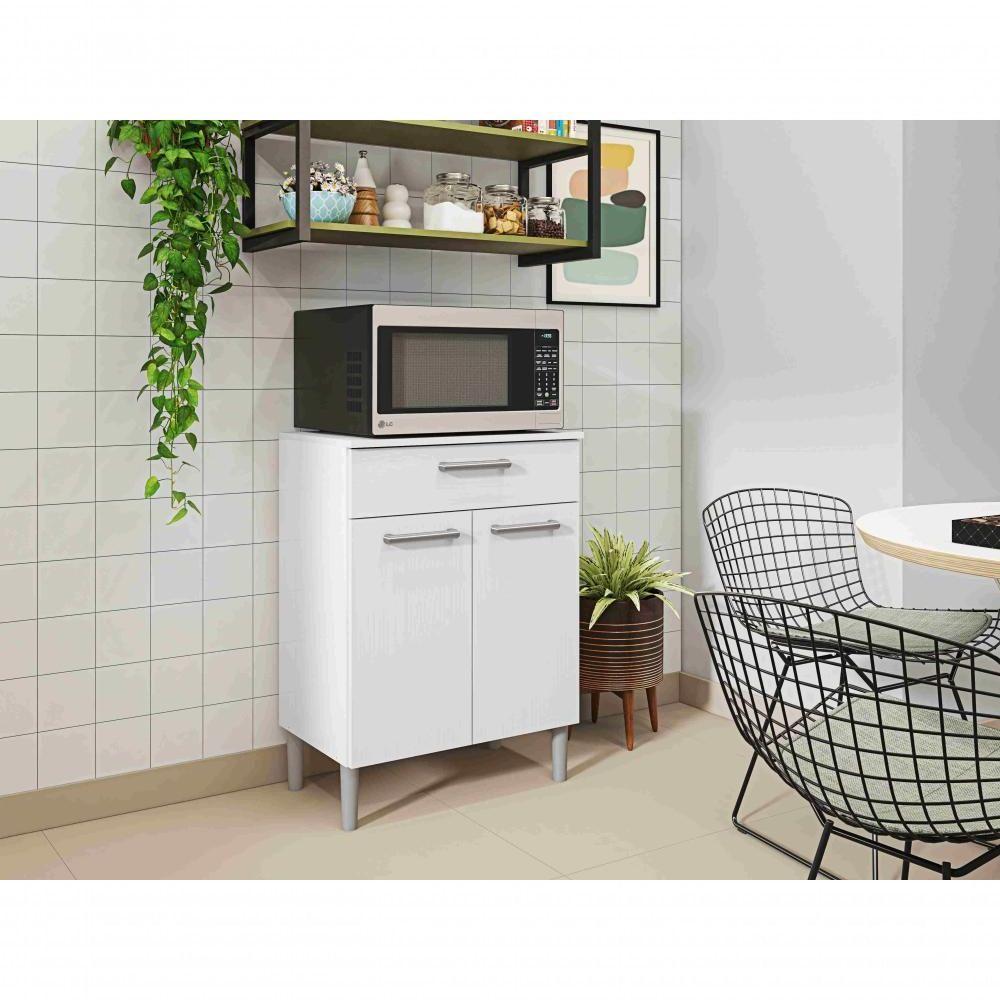 Balcão 2 Portas 1 Gaveta Diamante Kits Parana - 4