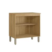 Balcão De Cozinha 2 Portas 0,80 Cm Com Tampo Ametista Kits Parana Freijó Supremo - 3