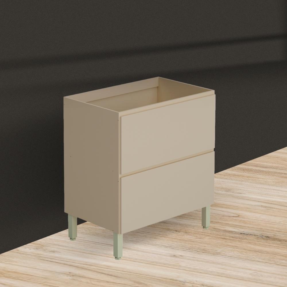 Balcao De Cozinha 1 Porta Bascular 1 Gaveta 0,80 Cm Art Kits Parana Vanilla-vanilla - 3