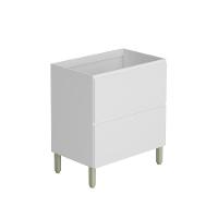 Balcao De Cozinha 1 Porta Bascular 1 Gaveta 0,80 Cm Art Kits Parana Branco-artico - 1