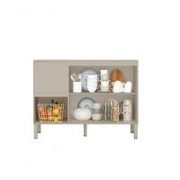 Balcao De Cozinha 3 Portas 2 Gavetas 1,20 Cm Art Kits Parana Vanilla-vanilla - 4