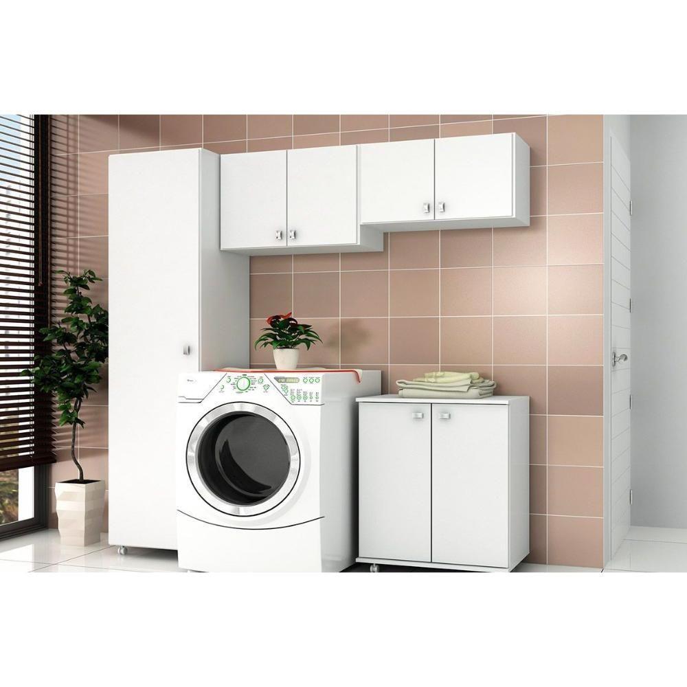 Armário Aéreo Multiuso p/Área Serviço AM3103 c/ 2 Portas Branco - Tecno Mobili - 2