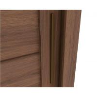 Guarda Roupa Casal 2 Portas de Correr e 4 Gavetas c/ Espelho Palace Rústico/Off White - Henn - 3