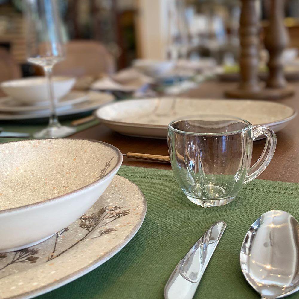 Kit 12 Xícaras De Café Vidro Love Em Casa Tem 195ml - 4