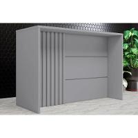 Bancada Ilha Cozinha  Gourmet Americana Cinza - Henn - 1