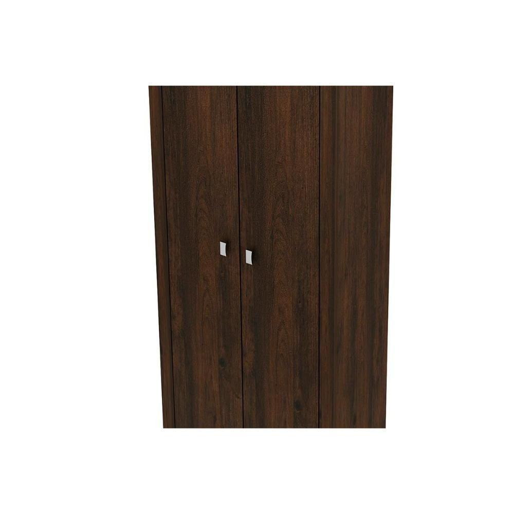 Armário de Escritório ME4105 c/ 2 Portas Preto - Tecno Mobili - 4