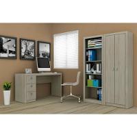 Armário de Escritório ME4105 c/ 2 Portas Preto - Tecno Mobili - 1