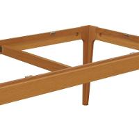 Base Mesa de Jantar Mira BAM004-CA Madeira Maciça s/ Tampo Carvalho - Kappesberg - 2