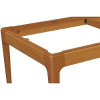 Base Mesa de Jantar Mira BAM004-CA Madeira Maciça s/ Tampo Carvalho - Kappesberg - 3