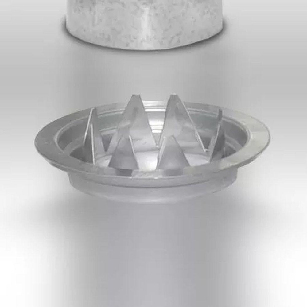 Kit Chaminé Para Fogão A Lenha Com 6 Peças - 2