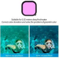 Filtro Mergulho Magenta para GoPro 9, 10 e 11 Black - 3